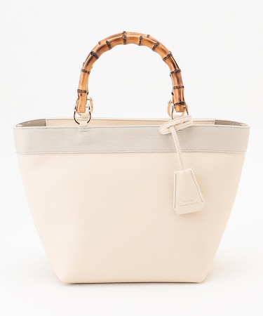 バンブーハンドル トートバッグ