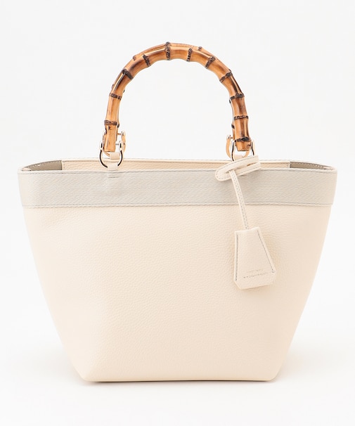 バンブーハンドル トートバッグ