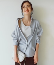 【CLASSY.2月号掲載/洗える】CANCLINI ベーシック シャツ