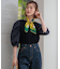 【一部店舗限定】コットンポンチコンビジャージー コクーンスリーブ カットソー