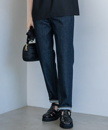 【洗える】23区DENIM ボーイズテーパード パンツ