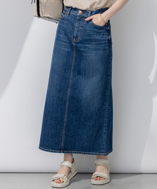 【Oggi3月号掲載/新色追加/洗える】23区DENIM ストレッチ デニムスカート