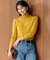 【Oggi1月号/CLASSY.11月号掲載】スムージーコットン タートルネック ニット