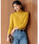 【Oggi1月号/CLASSY.11月号掲載】スムージーコットン タートルネック ニット