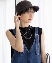 【見上愛さん着用】フェルト キャップ
