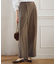 【SLOW/一部店舗限定】ソフトコーデュロイ ワイドパンツ
