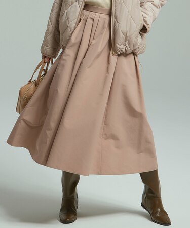 【撥水加工/洗える】ハイマルチタフタ タックスカート