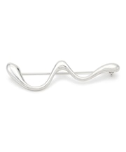 ニュアンス ライン ブローチ