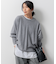 【洗える】ピュアカシミヤ ドルマンスリーブ ニット