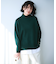 【洗える】カシミヤブレンド ハイネック ニット
