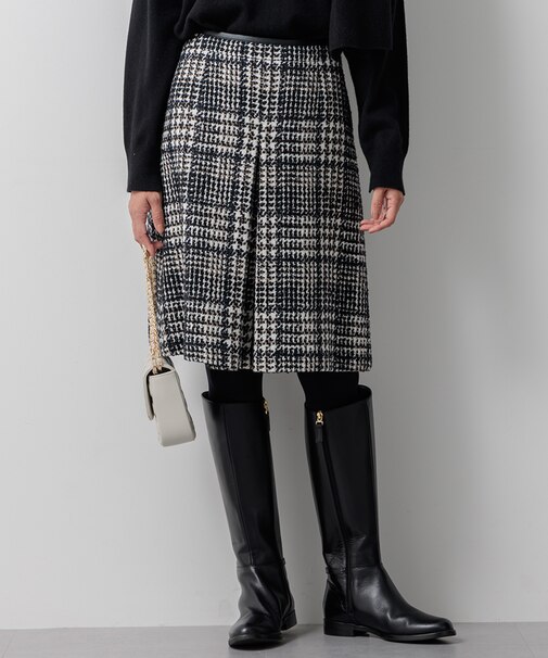 【Oggi掲載】ファンシーツイード スカート