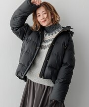 【VERYベストダウン大賞 ベストバイ賞受賞/洗える/撥水加工】シレータフタ コンパクト ダウンコート