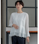 【洗える】テプラマットシフォン ブラウス