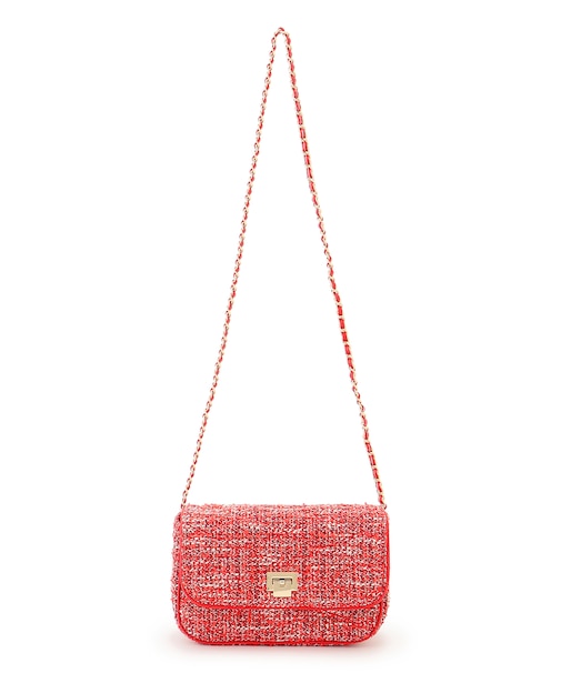 GIOLICA ツイード ショルダーバッグ