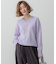 【洗える】ウールカシミヤ クルーネック ニット