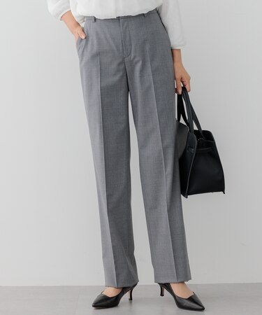 【セットアップ対応】ラフィーネウール テーパードパンツ