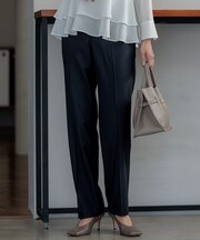 【セットアップ対応】ラフィーネウール テーパードパンツ