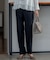 【セットアップ対応】ラフィーネウール テーパードパンツ