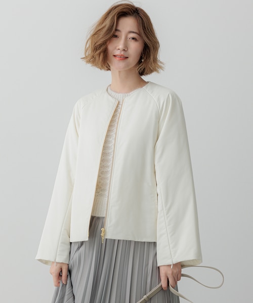 23区×Oggiコラボ /撥水加工】中綿 パディングタフタ ジャケット