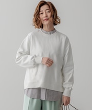 【WEB&一部店舗限定カラーあり/Oggi2月号掲載】カラー スウェット