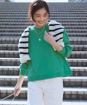 【WEB&一部店舗限定カラーあり/Oggi2月号掲載】カラー スウェット