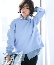 【WEB&一部店舗限定カラーあり/Oggi2月号掲載】カラー スウェット