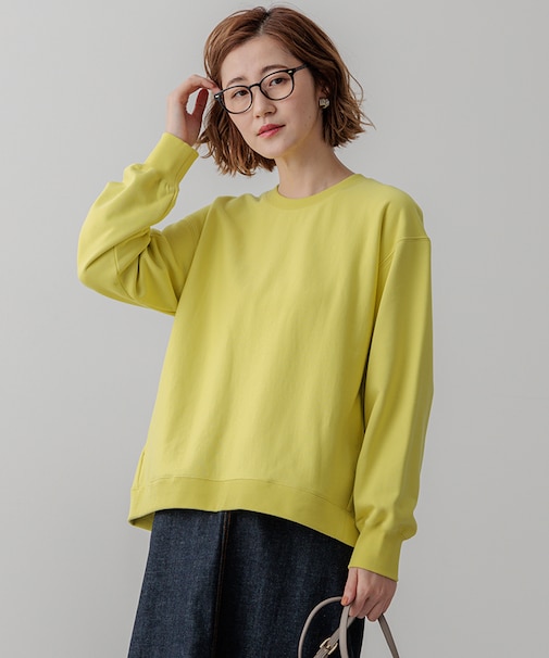 【WEB&一部店舗限定カラーあり/Oggi2月号掲載】カラー スウェット