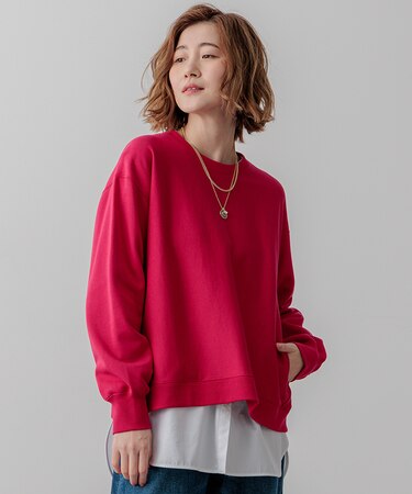 【WEB&一部店舗限定カラーあり/Oggi2月号掲載】カラー スウェット