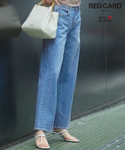 【RED CARD TOKYO×23区/VERY3月号掲載】デニム ライン ワイドパンツ