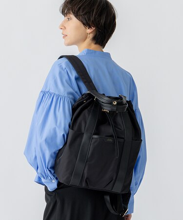 【撥水加工】2WAY ナイロン リュック