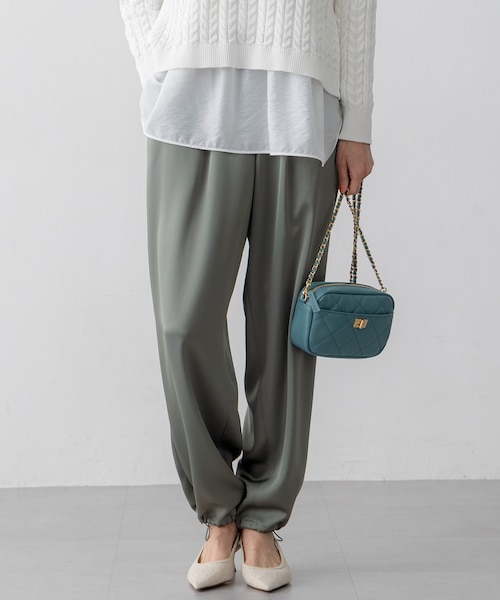 SLOW/一部店舗限定】ブライトヴィンテージクロス カーゴパンツ