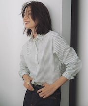 【CLASSY.5月号掲載/洗える】CANCLINI ベーシック シャツ