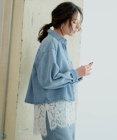 【SLOW/一部店舗限定】LIGHT DENIM ジャケット