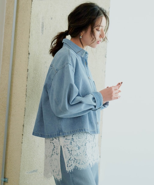 【SLOW/一部店舗限定】LIGHT DENIM ジャケット