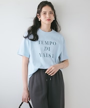 【SLOW/一部店舗限定】MVSコットン  ロゴTシャツ