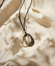 シェルリング ネックレス