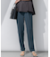 【Oggi7月号掲載/吸水速乾/接触冷感/UVカット】ストレッチジョーゼット テーパード パンツ