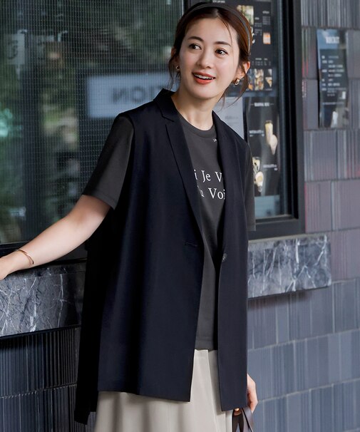 【洗える】カラーロゴ Tシャツ