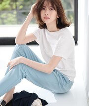 【新色追加/洗える】レーヨンポリエステルストレッチ プルオーバー ニット