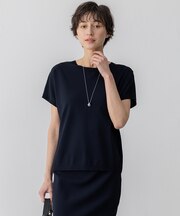 【新色追加/洗える】レーヨンポリエステルストレッチ プルオーバー ニット