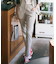 【洗える】リネンレーヨンストレッチ テーパード パンツ