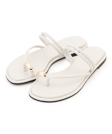 【新色追加】サムリング フラット サンダル