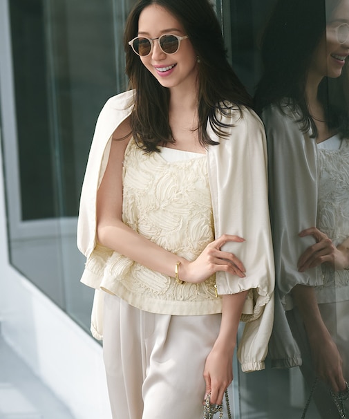 【速乾性/接触冷感】シアータンブラー ブルゾン