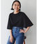 【洗える】ハイエンド フレアスリーブ Tシャツ