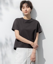 【洗える】ハイエンド クルーネック Tシャツ