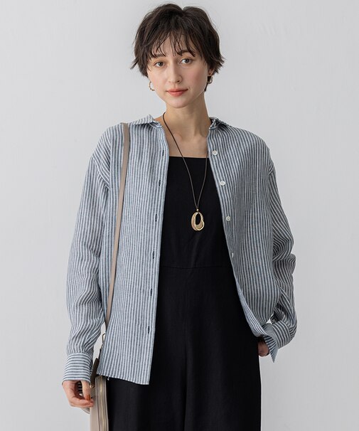 LIBECO ベーシック シャツ