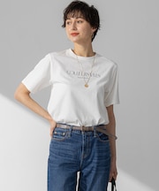 【洗える】ボタニカル カラー Tシャツ