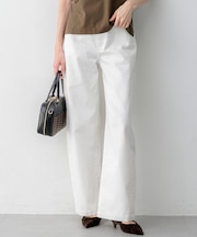 【見上愛さん着用/接触冷感】23区DENIM サマー ストレート ワイド パンツ