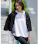 【接触冷感/洗える】BON-PRESAGE ロゴ フレンチスリーブ Tシャツ