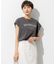 【接触冷感/洗える】BON-PRESAGE ロゴ フレンチスリーブ Tシャツ